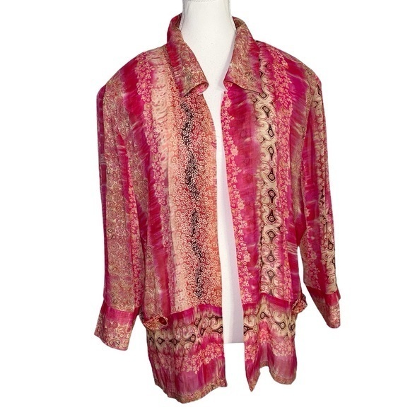 Koret Jackets & Blazers - Koret Pink Lightweight Blazer
